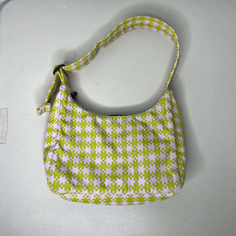 Baggu Houndstooth Nylon Shoulder Bag - Picture 4 of 8